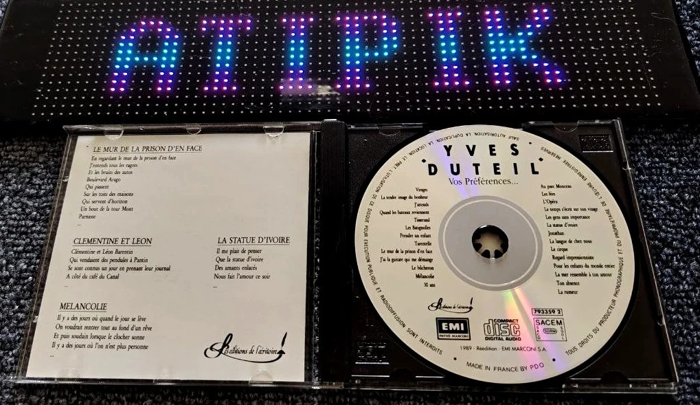 🎶 CD Yves Duteil - Sus Preferencias - 27 Títulos de Colección 💕 – photo 3